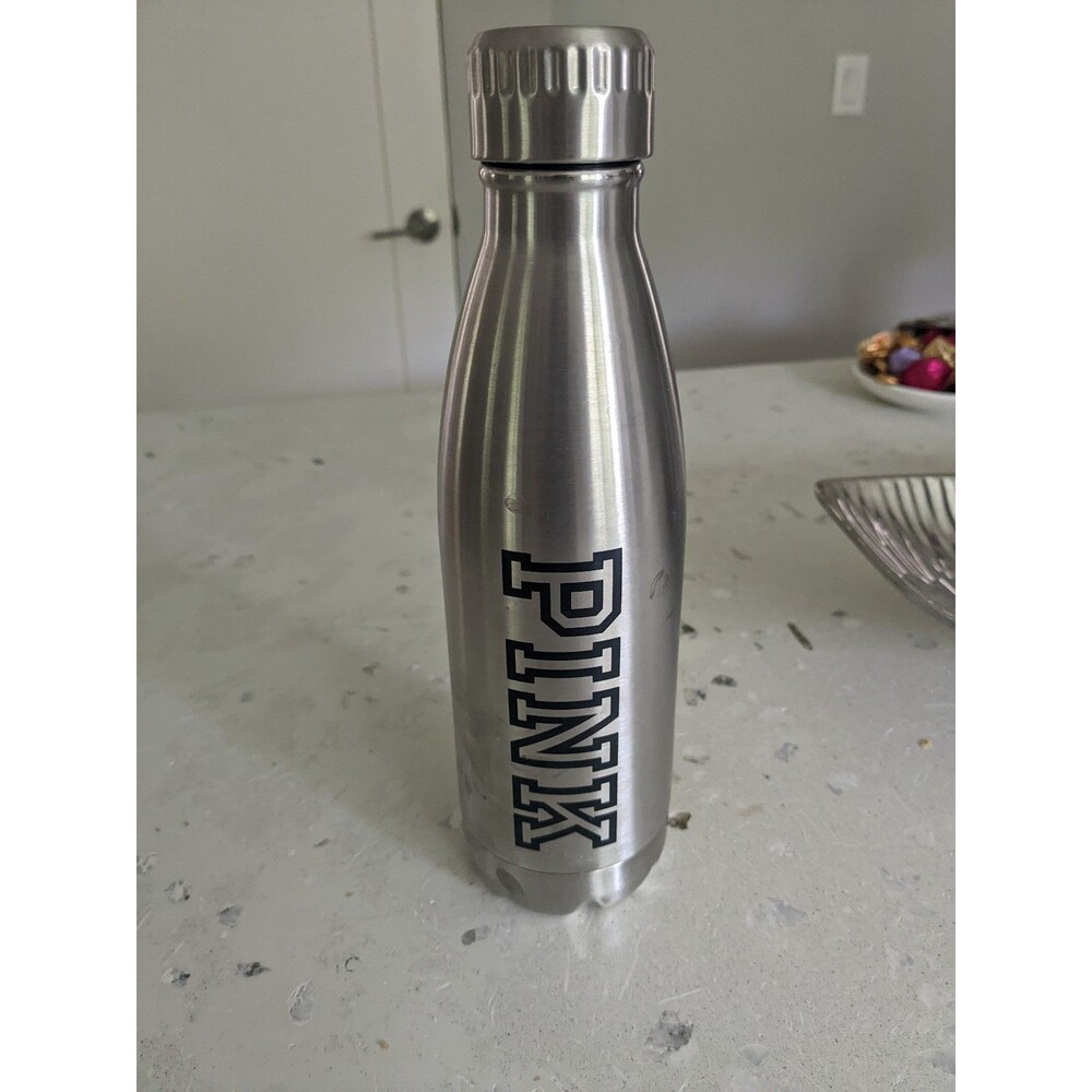 PINK Water Bottle Stainless Steel